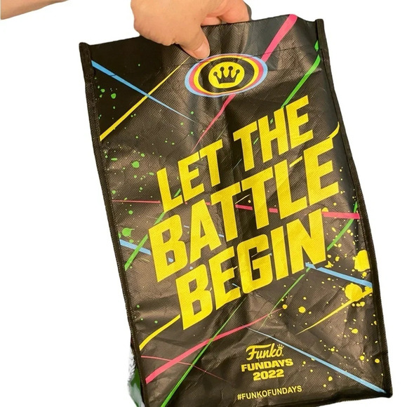 Funko pop black light battle large limited edition bag - Picture 6 of 8